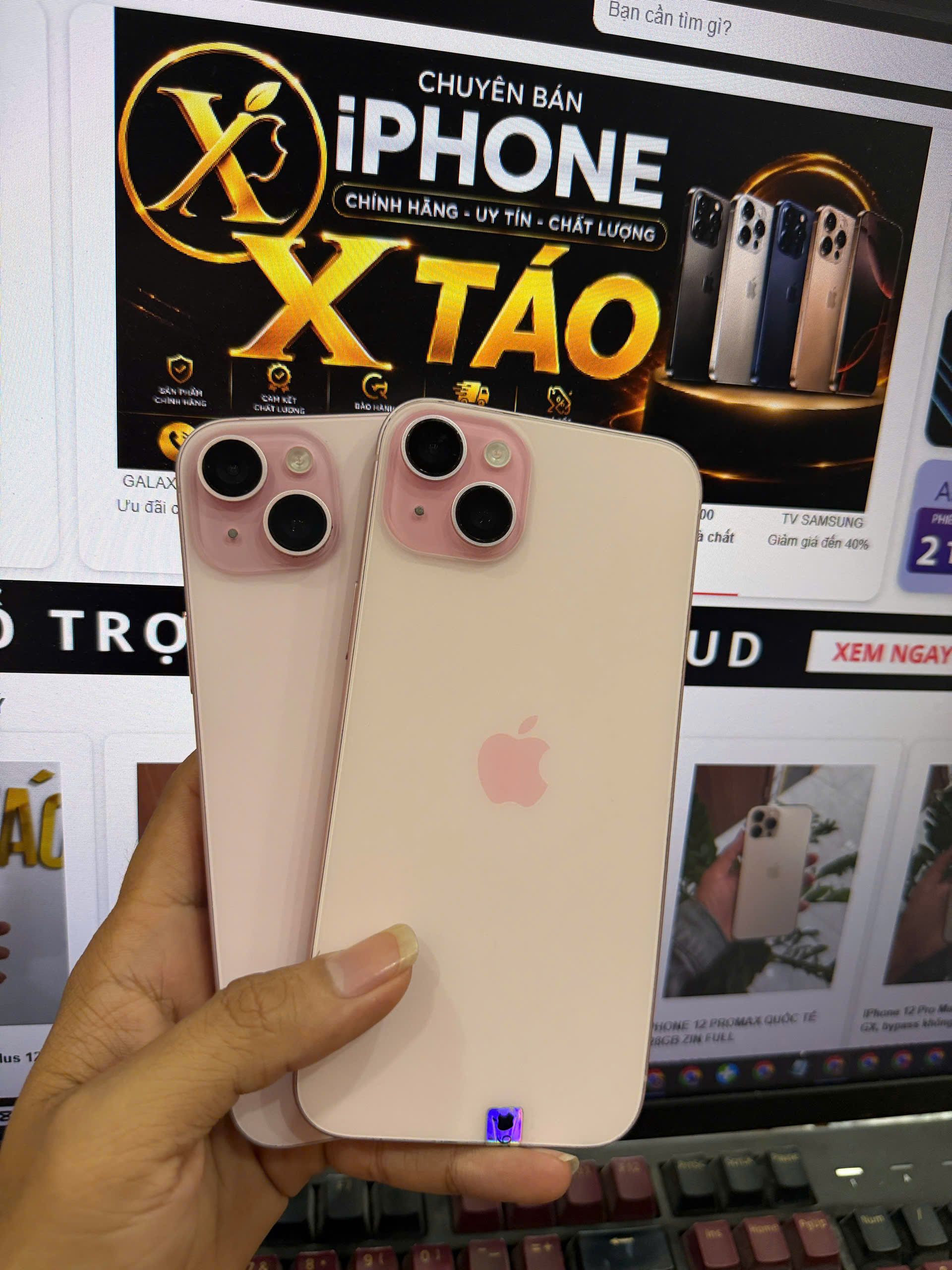 iPhone 15 Plus Quốc Tế 128GB Màn linh kiện